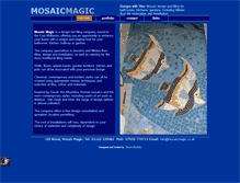 Tablet Screenshot of mosaicmagic.co.uk